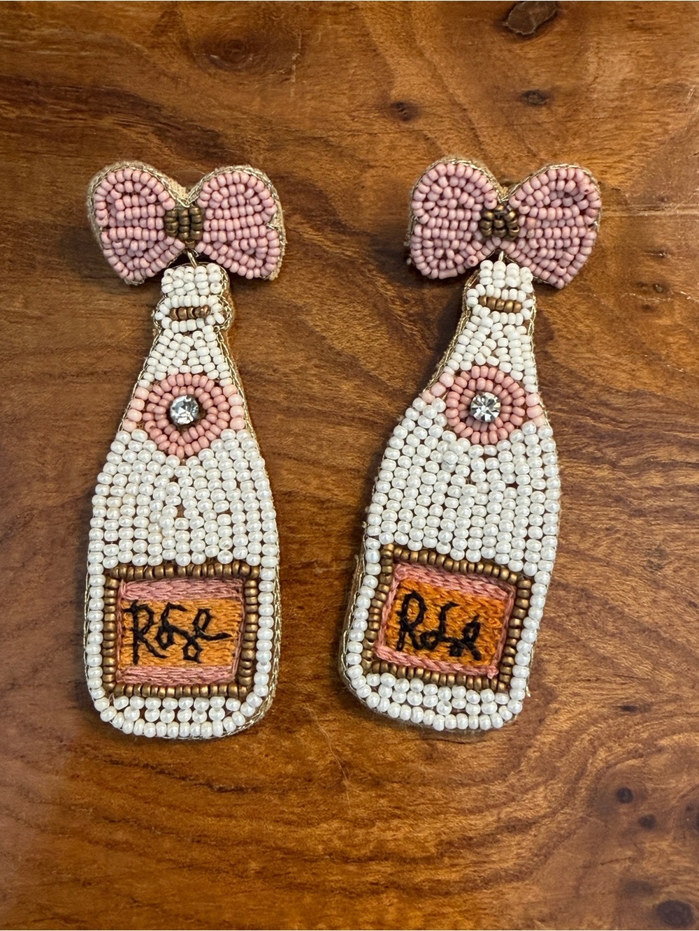 🥂💐Rosé Earrings!💐🥂